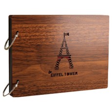 J&K 時尚翻頁式菜單板 鐵塔款, 1個