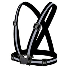 X밴드 안전 반사조끼, 블랙, 1개