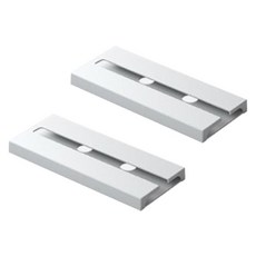 유자마켓 무타공 와인잔 거치대 화이트, 2개