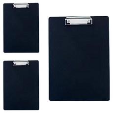 Flowcode A4文件夾板, 黑色, 3個