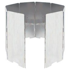 벅703 캠핑 버너 8단 바람막이 + 파우치 세트, 실버, 1세트