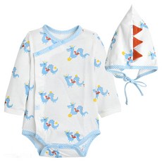 moimoln 嬰幼兒 Blagon 竹纖維單層連身衣套組 M241SSN35P