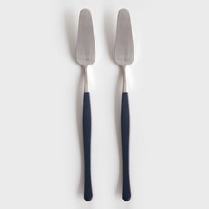 NICOTT Satin 彩色奶油刀, 2個, 藍黑色