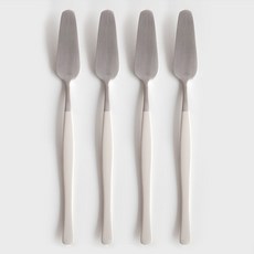 NICOTT Satin 彩色奶油刀, 4個, 奶油色