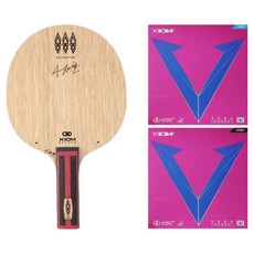 XIOM TMX i Inner ST + VEGA 桌球拍膠皮套組 藍色 + 黑色, 1套, 單一商品