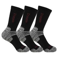 Crocodile 鱷魚 女性運動氣墊登山長襪3雙組, 1套, 黑色