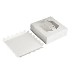 迷你塔盒 + 底座, 白色, 50個