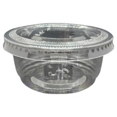 Swan 70pi 高級醬料容器 透明 + 蓋子 套組, 100套