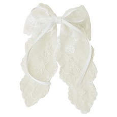 베베쥬 여아용 부케 리본 머리핀