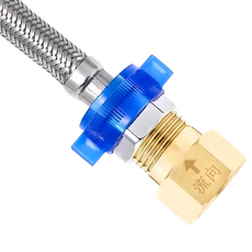 神崎家居 馬桶水防倒流止逆閥 送墊片*2, 銅色