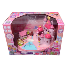 TBlue 魔法城堡公主娃娃屋, 1個, 粉紅色