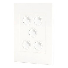 Legrand 羅格朗 Excel VIVO Simple 純白 5開 開關, 1個