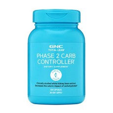 GNC 健安喜 TOTAL LEAN 白腎豆膠囊食品, 760mg, 120顆, 1罐