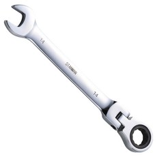 스탠맨 플렉시블 라쳇 렌치 스패너 14mm, 1개