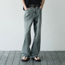 noirer 男款經典直筒丹寧褲