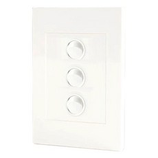 Legrand 羅格朗 Excel VIVO Simple 3開關 全白色, 1個