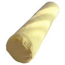 acacia home 乳膠圓筒形枕頭 + 內枕套 + 外枕套組合, 1套, 雛菊黃