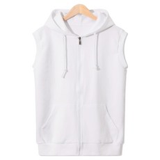 엠엔씨 베이직무지 후드조끼 MDBT353TW