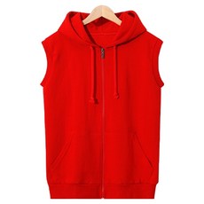 엠엔씨 베이직무지 후드조끼 MDBT353TW