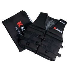 K-Safety 專利多功能折疊式浮力輔助衣, 黑色
