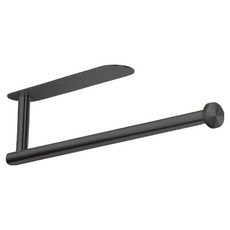 셀리빙 스텐 304 무타공 키친타올거치대, 블랙, 1개