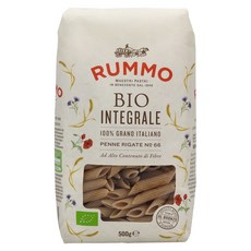 룸모 유기농 통밀 펜네 리가테, 500g, 1개