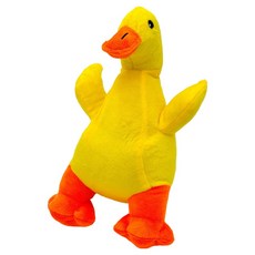 둥둥펫 狗狗抱抱鴨啾啾玩具, 1個, 混色