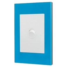 Legrand 羅格朗 Excel VIVO Simple 1開關 藍色框 + 白色, 1個