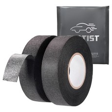 카템 차티스트 자동차 배선 정리 흡음 테이프 CS014 25mm, 2개
