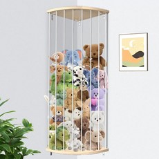 Lebenvraum角落娃娃收納托盤, 一層, 核桃