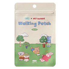 동원아르르 강아지 데일리라이크 마이버디 워킹 패치 18p, 혼합색상, 1개
