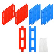 베비붐 믹스 멀티 블럭 60p + 대형 정리망 세트, 랜덤발송, 1세트