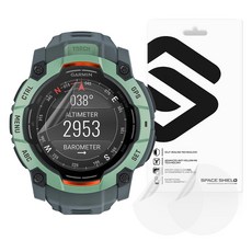 스페이스쉴드 아머 플렉스 TPU 자가복원 풀커버 우레탄 액정보호필름 50mm 3p 세트, 투명, 1세트