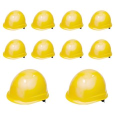 동명 ABE등급 MP형 공사장 안전모, 개나리색, 10개