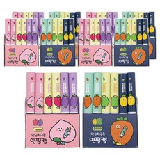 PINKFOOT 胡蘿蔔圖案鉛筆蓋 2款 x 6入組, 5套, 混色