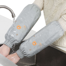 Kerico 舒適好穿防水熊袖套 2入, 灰色