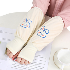 Kerico 手掌手套袖套 2件組, 兔子 象牙白