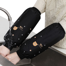 Kerico 舒適好穿防水熊袖套 2入, 黑色