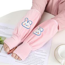 Kerico 手掌手套袖套 2件組, 兔子 粉紅色