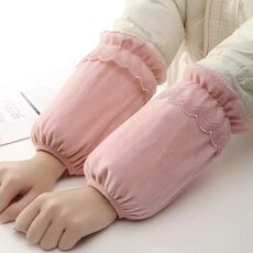 Keriko 女性蕾絲袖套 2入, 粉紅色