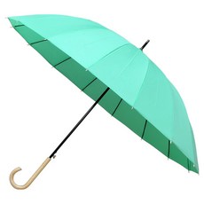 크로반 튼튼한 모던파스텔 곡자 우드그립 장우산 KR3