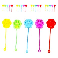 Peojum 貓咪腳掌黏黏樂玩具, 25個, 隨機出貨