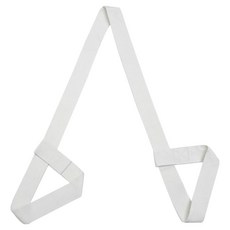 P&K 瑜珈墊收納帶, 白色, 1個