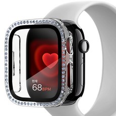 VENTOSA Apple Watch 水晶全包覆保護殼, 1個, 透明