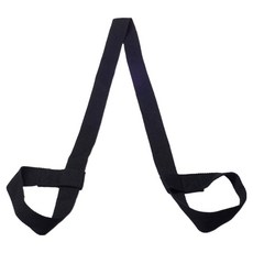 피앤케이 요가매트 보관 벨트, 블랙, 1개