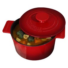 CorelleCoordinates 電磁爐鑄鐵 Ashley 20 雙耳鍋, 紅色, 1個, 295mm