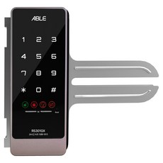 에버넷 에이블 유리문 번호전용 도어락, RS301GX, 고객직접설치