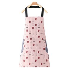 Kerico 優質方形熊熊圍裙, 粉紅色