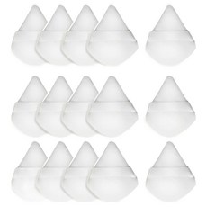 O-ON 水滴柔軟蜜粉粉撲, 白色, 15個