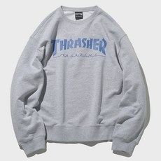美國 THRASHER 雜誌Logo大學T恤 TR2301CR01